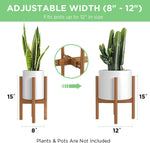 MUDEELA Adjustable Plant Stand 8 to 12 inches